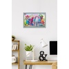 image:imageTrends International DreamWorks Trolls  Group Wall Poster 14725 x 22375 Black Framed VersionGray Framed Version
