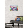 image:imageTrends International DreamWorks Trolls  Group Wall Poster 14725 x 22375 Black Framed VersionPremium Unframed Version
