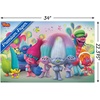 image:imageTrends International DreamWorks Trolls  Group Wall Poster 14725 x 22375 Black Framed VersionPremium Unframed Version