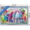 image:imageTrends International DreamWorks Trolls  Group Wall Poster 14725 x 22375 Black Framed VersionSilver Framed Version