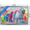 image:imageTrends International DreamWorks Trolls  Group Wall Poster 14725 x 22375 Black Framed VersionSilver Framed Version