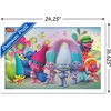 image:imageTrends International DreamWorks Trolls  Group Wall Poster 14725 x 22375 Black Framed VersionWhite Framed Version