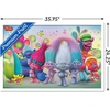 image:imageTrends International DreamWorks Trolls  Group Wall Poster 14725 x 22375 Black Framed VersionWhite Framed Version