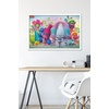 image:imageTrends International DreamWorks Trolls  Group Wall Poster 14725 x 22375 Black Framed VersionWhite Framed Version
