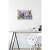 image:imageTrends International DreamWorks Trolls  Group Wall Poster 14725 x 22375 Black Framed VersionWhite Framed Version
