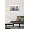 image:imageTrends International DreamWorks Trolls  Group Wall Poster 14725 x 22375 Black Framed VersionWhite Framed Version