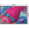 image:imageTrends International DreamWorks Trolls  Hair Wall Poster 22375 x 34 Barnwood Framed VersionBarnwood Framed Version