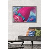 image:imageTrends International DreamWorks Trolls  Hair Wall Poster 22375 x 34 Barnwood Framed VersionBarnwood Framed Version