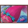 image:imageTrends International DreamWorks Trolls  Hair Wall Poster 22375 x 34 Barnwood Framed VersionMahogany Framed Version