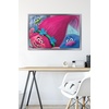 image:imageTrends International DreamWorks Trolls  Hair Wall Poster 22375 x 34 Barnwood Framed VersionSilver Framed Version