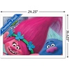 image:imageTrends International DreamWorks Trolls  Hair Wall Poster 22375 x 34 Barnwood Framed VersionWhite Framed Version