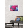 image:imageTrends International DreamWorks Trolls  Hair Wall Poster 22375 x 34 Barnwood Framed VersionWhite Framed Version