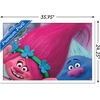 image:imageTrends International DreamWorks Trolls  Hair Wall Poster 22375 x 34 Barnwood Framed VersionWhite Framed Version
