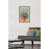 image:imageTrends International DreamWorks Trolls  VIbes Wall Poster 14725 x 22375 Barnwood Framed VersionBarnwood Framed Version