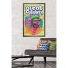 image:imageTrends International DreamWorks Trolls  VIbes Wall Poster 14725 x 22375 Barnwood Framed VersionBronze Framed Version