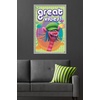 image:imageTrends International DreamWorks Trolls  VIbes Wall Poster 14725 x 22375 Barnwood Framed VersionGray Framed Version