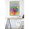image:imageTrends International DreamWorks Trolls  VIbes Wall Poster 14725 x 22375 Barnwood Framed VersionSilver Framed Version