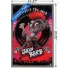 image:imageTrends International DreamWorks Trolls 2  Barb Wall Poster 22375 x 34 Black Framed VersionBarnwood Framed Version
