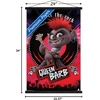 image:imageTrends International DreamWorks Trolls 2  Barb Wall Poster 22375 x 34 Black Framed VersionPremium Print and Black Hanger Bundle