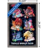 image:imageTrends International DreamWorks Trolls 2  Grid Wall Poster 22375 x 34 Mahogany Framed VersionBarnwood Framed Version
