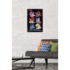 image:imageTrends International DreamWorks Trolls 2  Grid Wall Poster 22375 x 34 Mahogany Framed VersionBlack Framed Version