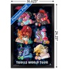 image:imageTrends International DreamWorks Trolls 2  Grid Wall Poster 22375 x 34 Mahogany Framed VersionBlack Framed Version