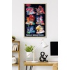 image:imageTrends International DreamWorks Trolls 2  Grid Wall Poster 22375 x 34 Mahogany Framed VersionBlonde Framed Version