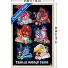 image:imageTrends International DreamWorks Trolls 2  Grid Wall Poster 22375 x 34 Mahogany Framed VersionBlonde Framed Version