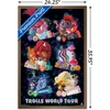 image:imageTrends International DreamWorks Trolls 2  Grid Wall Poster 22375 x 34 Mahogany Framed VersionBronze Framed Version