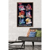image:imageTrends International DreamWorks Trolls 2  Grid Wall Poster 22375 x 34 Mahogany Framed VersionBronze Framed Version