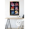 image:imageTrends International DreamWorks Trolls 2  Grid Wall Poster 22375 x 34 Mahogany Framed VersionGold Framed Version