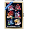 image:imageTrends International DreamWorks Trolls 2  Grid Wall Poster 22375 x 34 Mahogany Framed VersionGold Framed Version