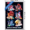 image:imageTrends International DreamWorks Trolls 2  Grid Wall Poster 22375 x 34 Mahogany Framed VersionGray Framed Version
