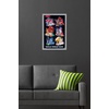 image:imageTrends International DreamWorks Trolls 2  Grid Wall Poster 22375 x 34 Mahogany Framed VersionGray Framed Version