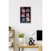 image:imageTrends International DreamWorks Trolls 2  Grid Wall Poster 22375 x 34 Mahogany Framed VersionGray Framed Version