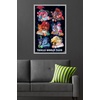 image:imageTrends International DreamWorks Trolls 2  Grid Wall Poster 22375 x 34 Mahogany Framed VersionGray Framed Version
