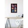 image:imageTrends International DreamWorks Trolls 2  Grid Wall Poster 22375 x 34 Mahogany Framed VersionMahogany Framed Version