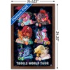 image:imageTrends International DreamWorks Trolls 2  Grid Wall Poster 22375 x 34 Mahogany Framed VersionMahogany Framed Version