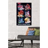 image:imageTrends International DreamWorks Trolls 2  Grid Wall Poster 22375 x 34 Mahogany Framed VersionPremium Poster  Mount Bundle