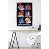 image:imageTrends International DreamWorks Trolls 2  Grid Wall Poster 22375 x 34 Mahogany Framed VersionSilver Framed Version