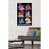 image:imageTrends International DreamWorks Trolls 2  Grid Wall Poster 22375 x 34 Mahogany Framed VersionWhite Framed Version