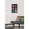 image:imageTrends International DreamWorks Trolls 2  Grid Wall Poster 22375 x 34 Mahogany Framed VersionWhite Framed Version