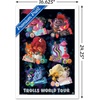 image:imageTrends International DreamWorks Trolls 2  Grid Wall Poster 22375 x 34 Mahogany Framed VersionWhite Framed Version