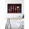 image:imageTrends International DreamWorks Trolls 2  Group Wall Poster 22375 x 34 Barnwood Framed VersionBronze Framed Version