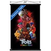 image:imageTrends International DreamWorks Trolls 2  One Sheet Wall Poster 14725 x 22375 Premium Unframed VersionPremium Print and Black Hanger Bundle