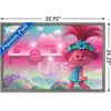 image:imageTrends International DreamWorks Trolls 2  Pop Life Wall Poster 14725 x 22375 Mahogany Framed VersionBarnwood Framed Version