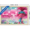 image:imageTrends International DreamWorks Trolls 2  Pop Life Wall Poster 14725 x 22375 Mahogany Framed VersionBlonde Framed Version