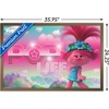 image:imageTrends International DreamWorks Trolls 2  Pop Life Wall Poster 14725 x 22375 Mahogany Framed VersionBronze Framed Version