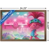 image:imageTrends International DreamWorks Trolls 2  Pop Life Wall Poster 14725 x 22375 Mahogany Framed VersionBronze Framed Version