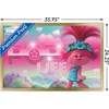 image:imageTrends International DreamWorks Trolls 2  Pop Life Wall Poster 14725 x 22375 Mahogany Framed VersionGold Framed Version